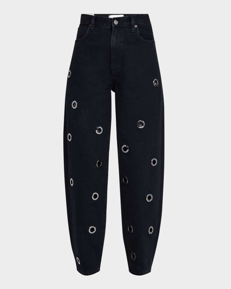 The Narrow Grommet Jeans